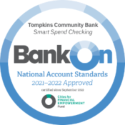 Tompkins BankON approved